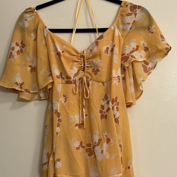Abercrombie flutter sleeve dress, size M - Picture 5 of 8